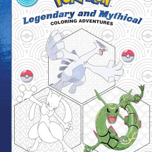 Pokémon Coloring Adventures #2: Legendary & Mythical Pokémon Paperback – Coloring Book, July 26, 2022