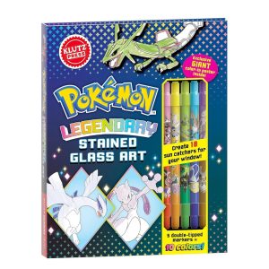 Pokémon Legendary Stained Glass Hardcover – February 3, 2026