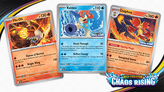 How to Get Exclusive Ho Oh Keldeo Delphox Promos for Pokémon TCG Chaos Rising