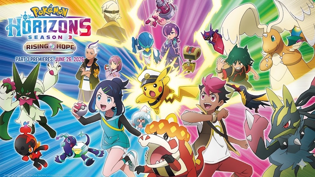 Pokémon Horizons Season 3 Rising Hope Part 3 Netflix Release Date Plot Details