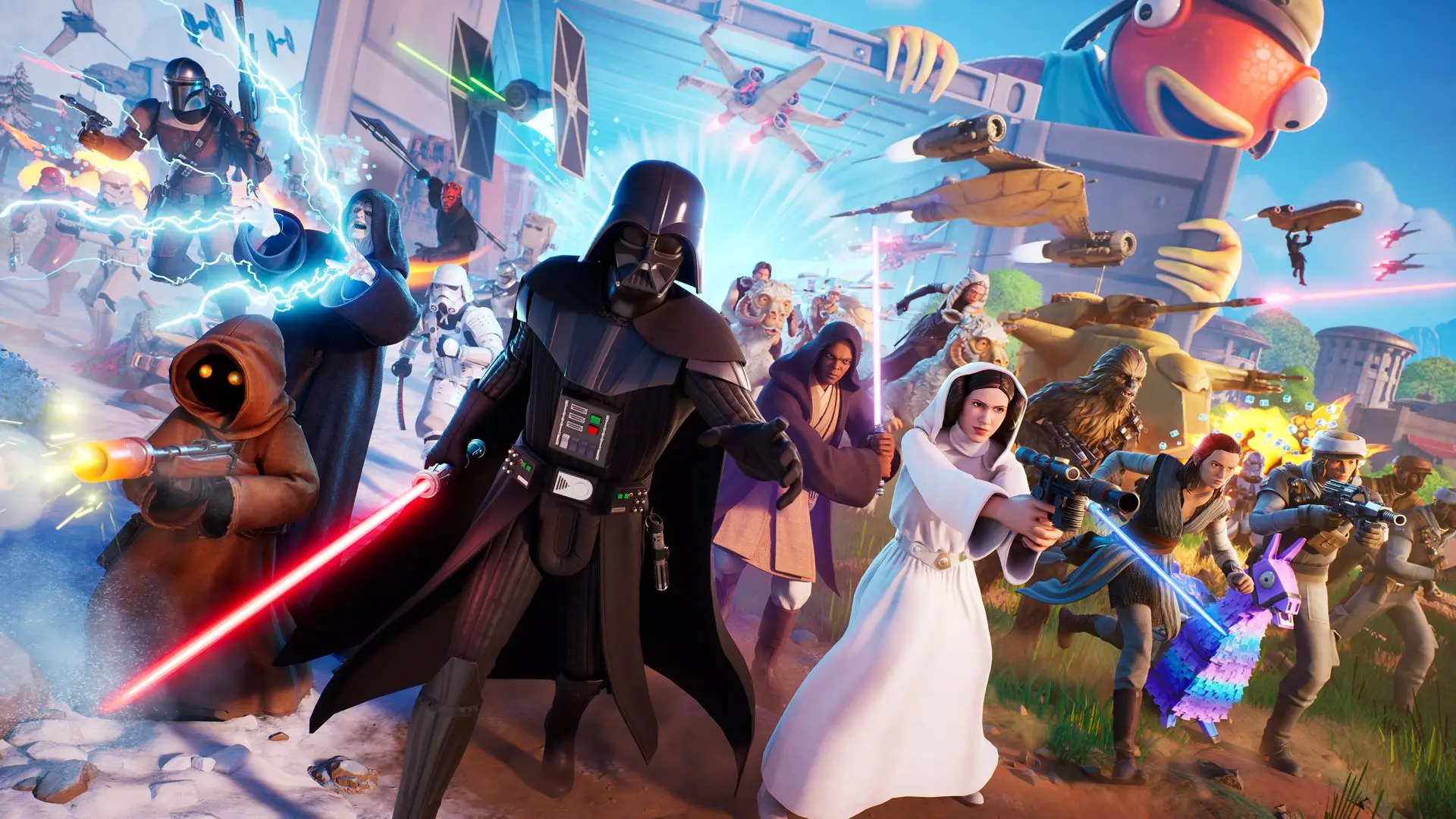 Fortnite x Star Wars UEFN Mega Update Island Codes Movie Previews and Free Rewards